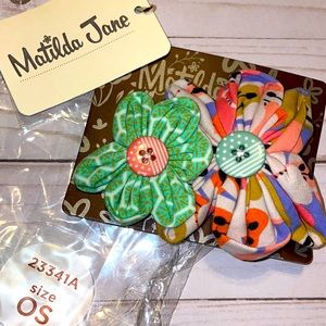 New Matilda Jane “Me Too” Flower Hair clip
